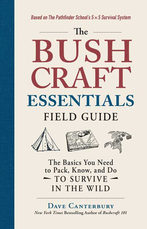 Bushcraft Essentials Field Guide by Dave Canterbury: Paperback; 224 pages / English