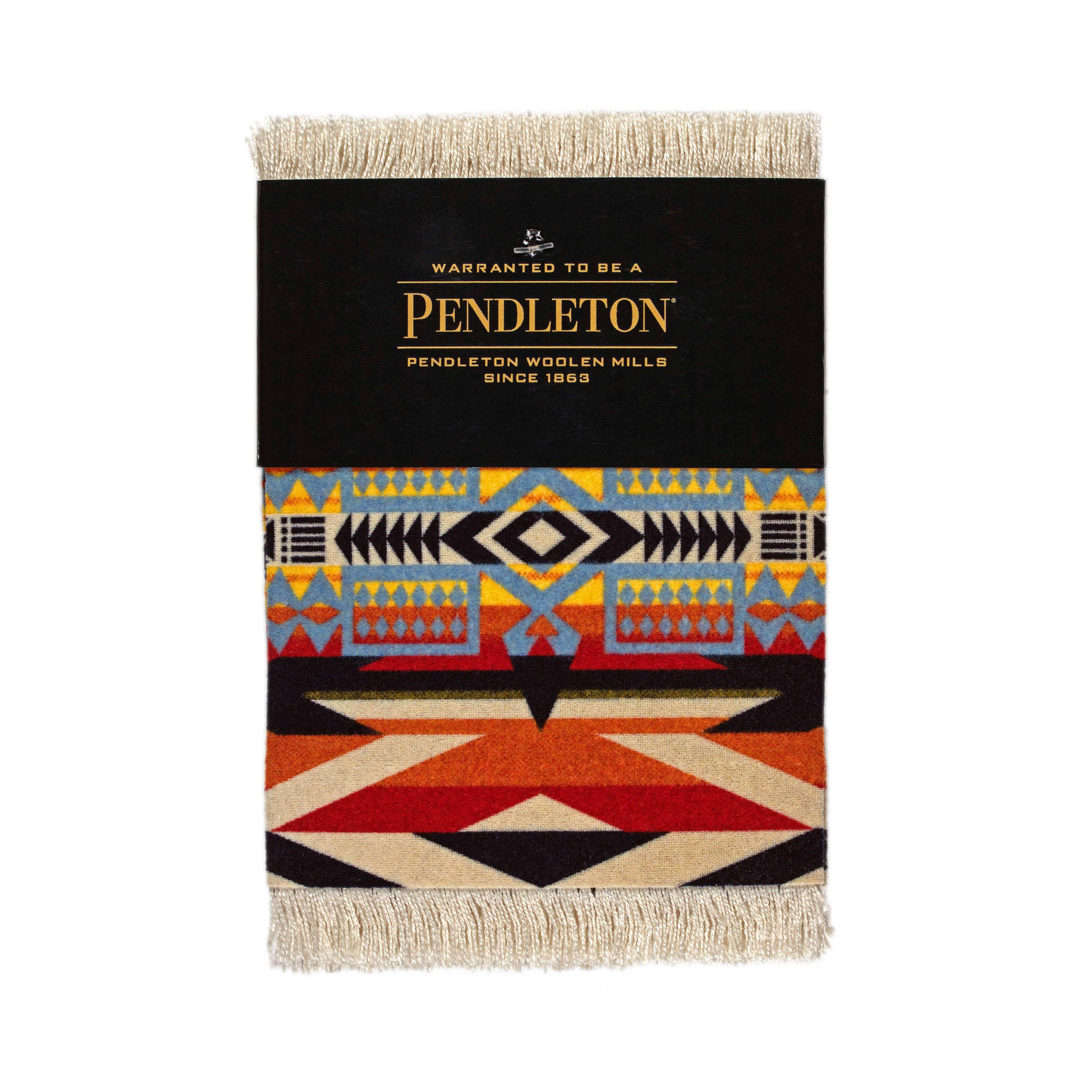 CoasterRug Set Pendleton Fire Legend