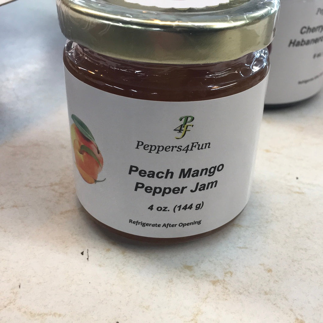 Peach Mango Pepper Jam