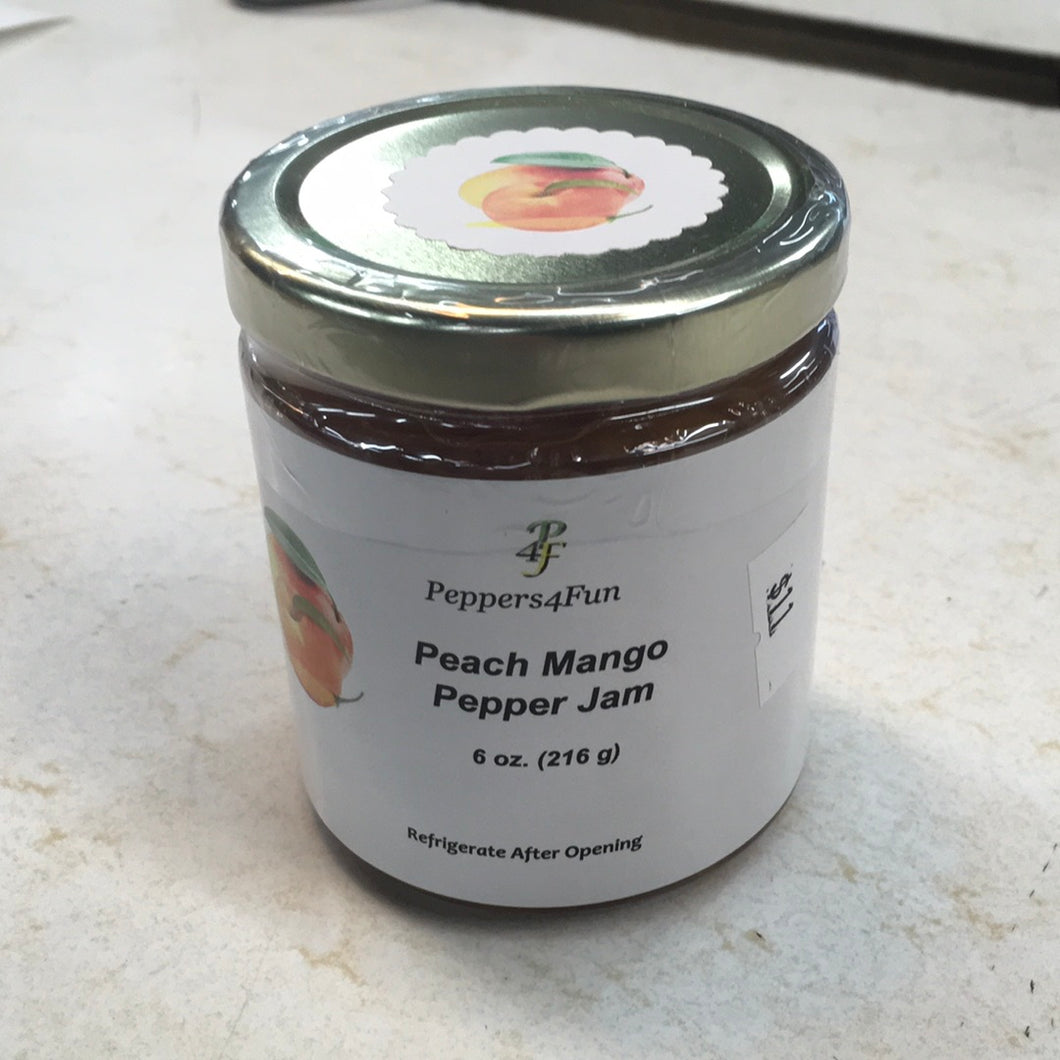 Peach Mango Pepper Jam