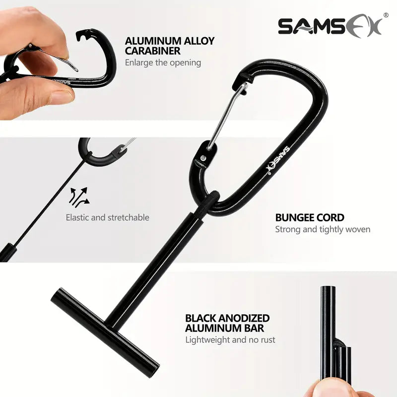 Fishing Tippet Holders With Carabiner Clip