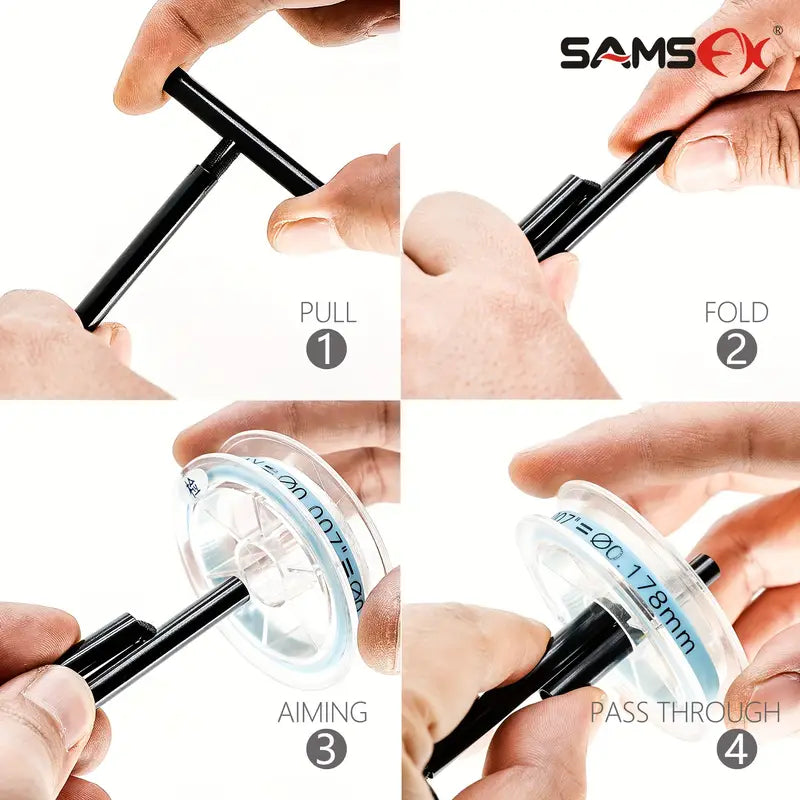 Fishing Tippet Holders With Carabiner Clip