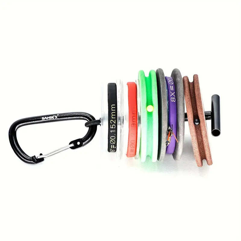Fishing Tippet Holders With Carabiner Clip