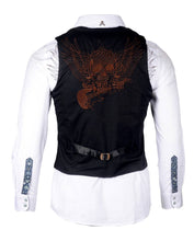 Load image into Gallery viewer, Vest &#39;Flying Skull&#39;: XL / Black
