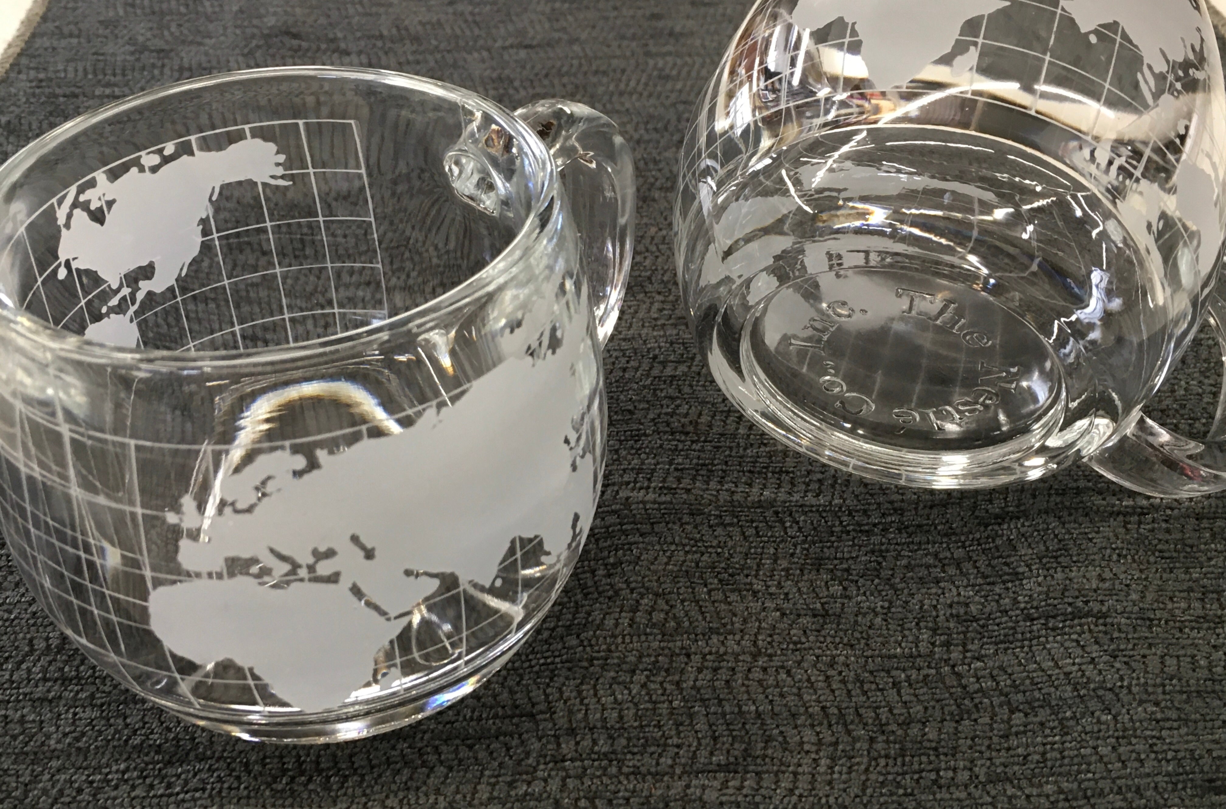 Vintage Nestle Globe mugs - pick up only.