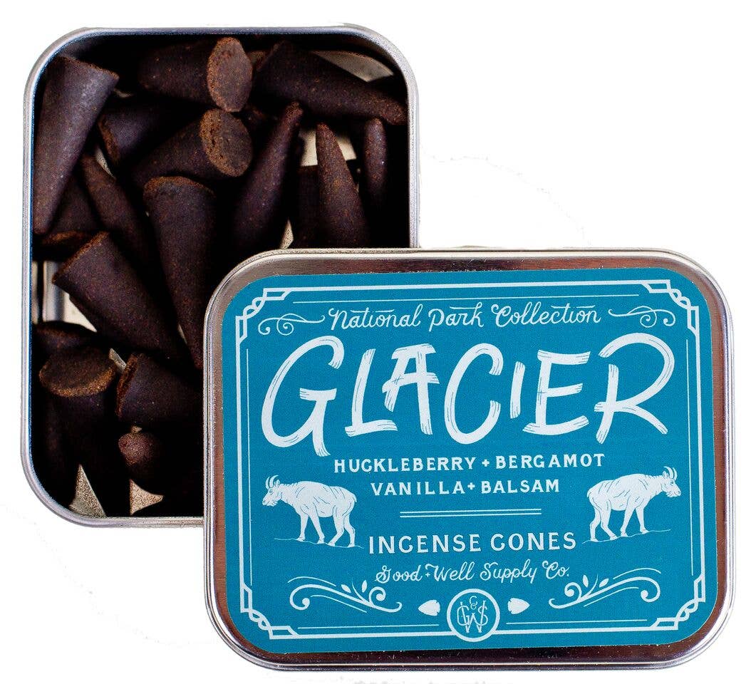 Glacier Incense - Huckleberry Bergamot Balsam Fir + Vanilla