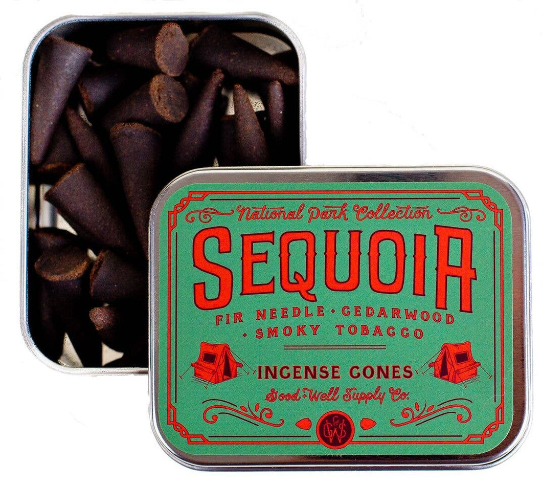 Sequoia Incense - Fir Needle Cedarwood + Smoky Tobacco