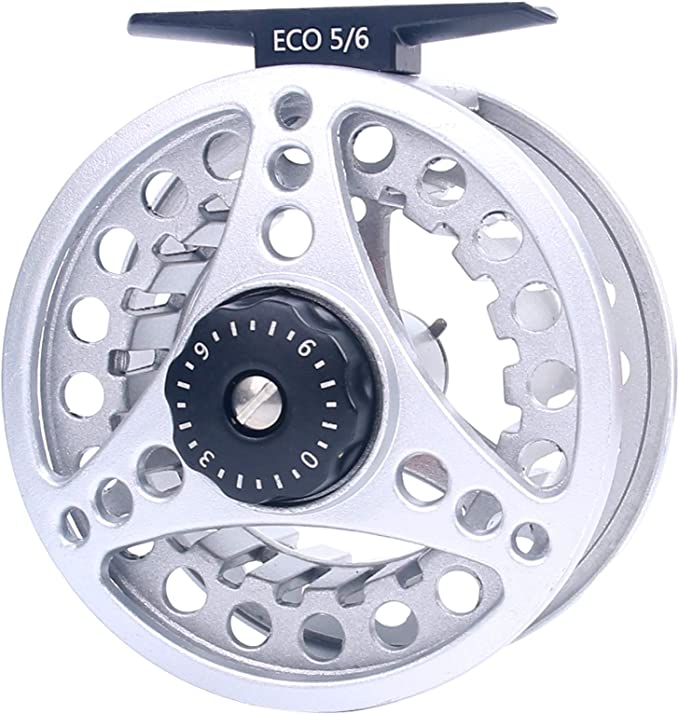 Maximumcatch High Quality ECO 7 Wt. Fly Reel Large Arbor Aluminum Fly Fishing Reel Hand-Changed Fishing Reel