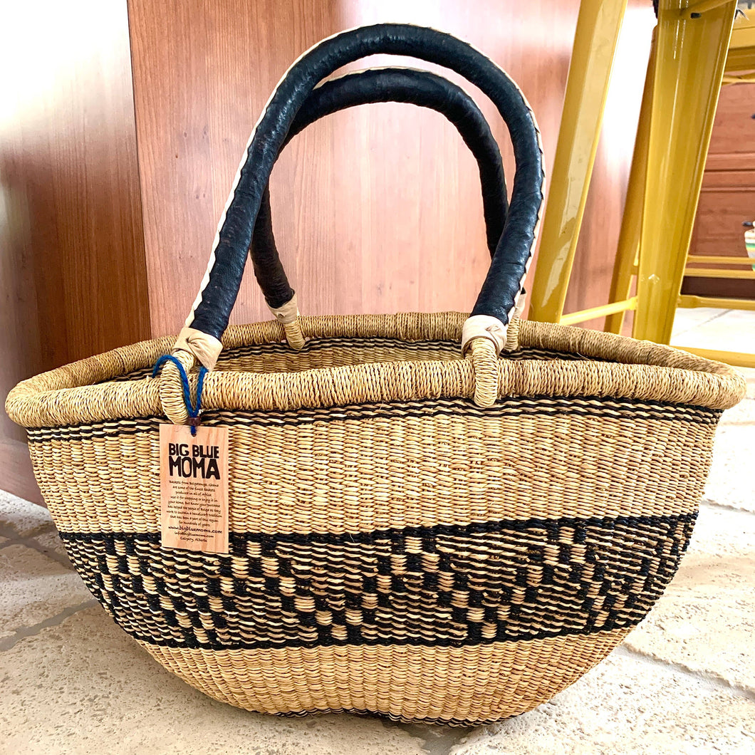 African Bolga Basket - Special Shopper Large