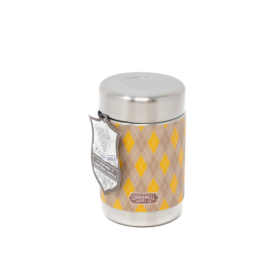 Vintage Canteen Candle - Walk in the Woods