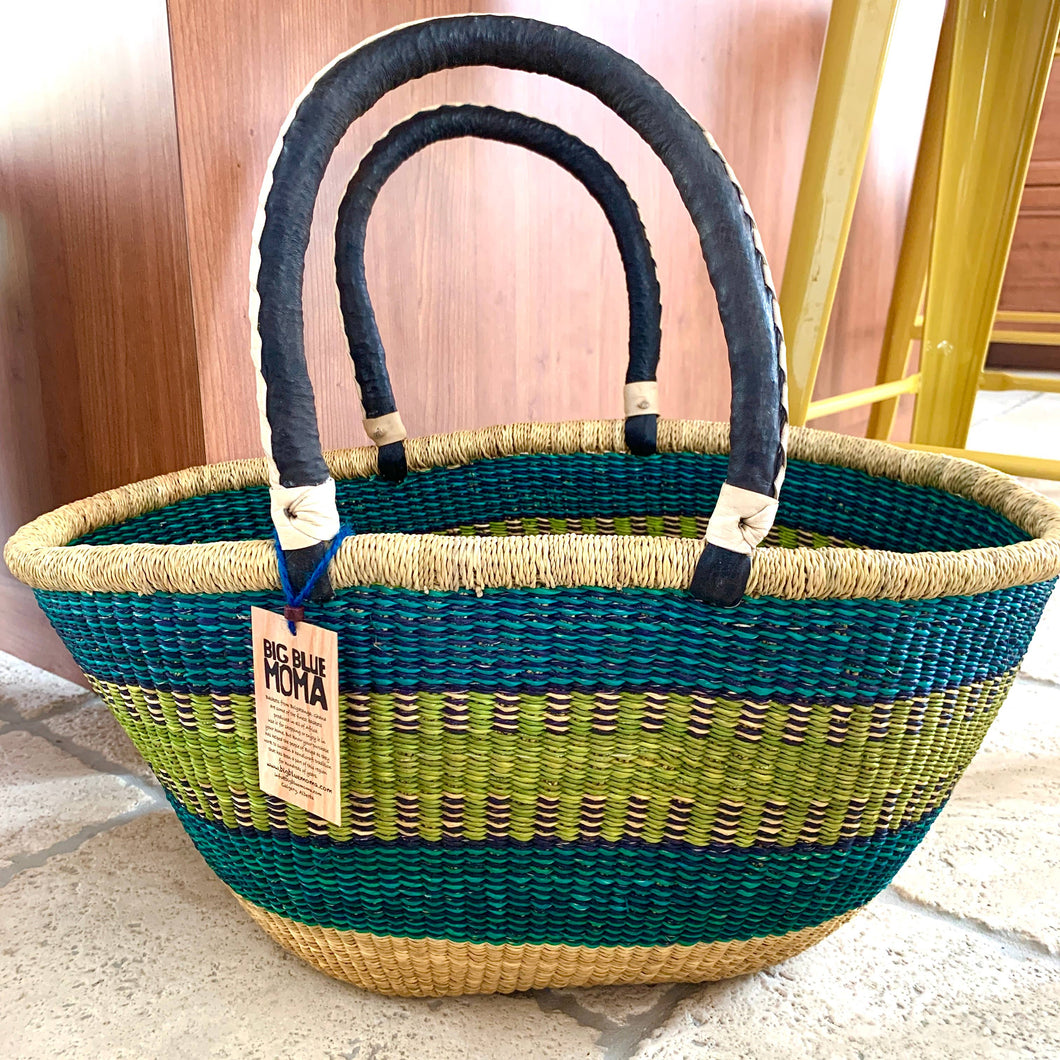 African Bolga Basket - Special Shopper Large