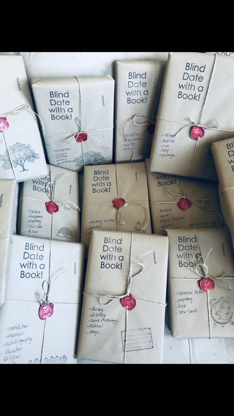 Blind Date With a Book Hardcover