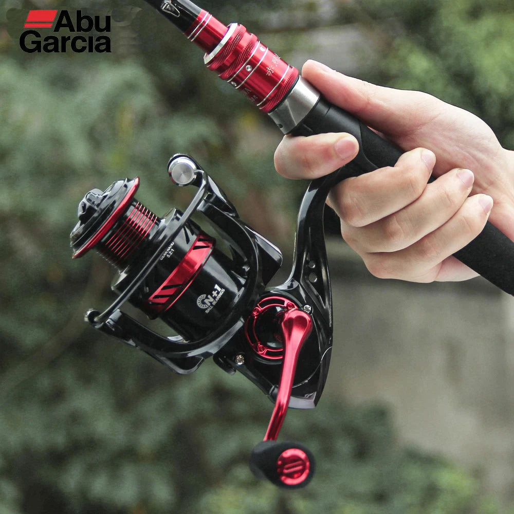 Abu Garcia Ultralight Max Drag Innovative Water Resistance Spinning Reel 18KG Max Drag Power Fishing Reel for Bass Pike Fishing