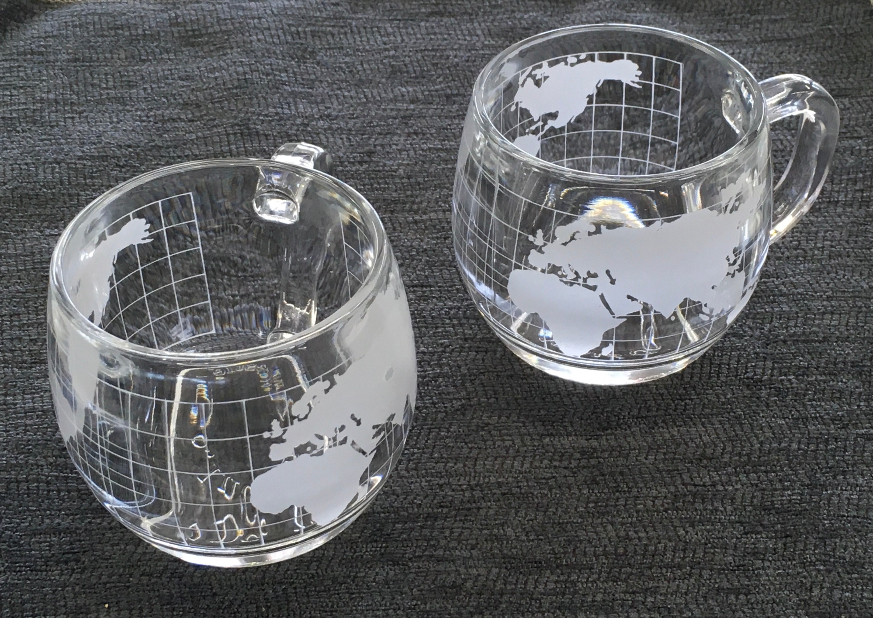 Vintage Nestle Globe mugs - pick up only.