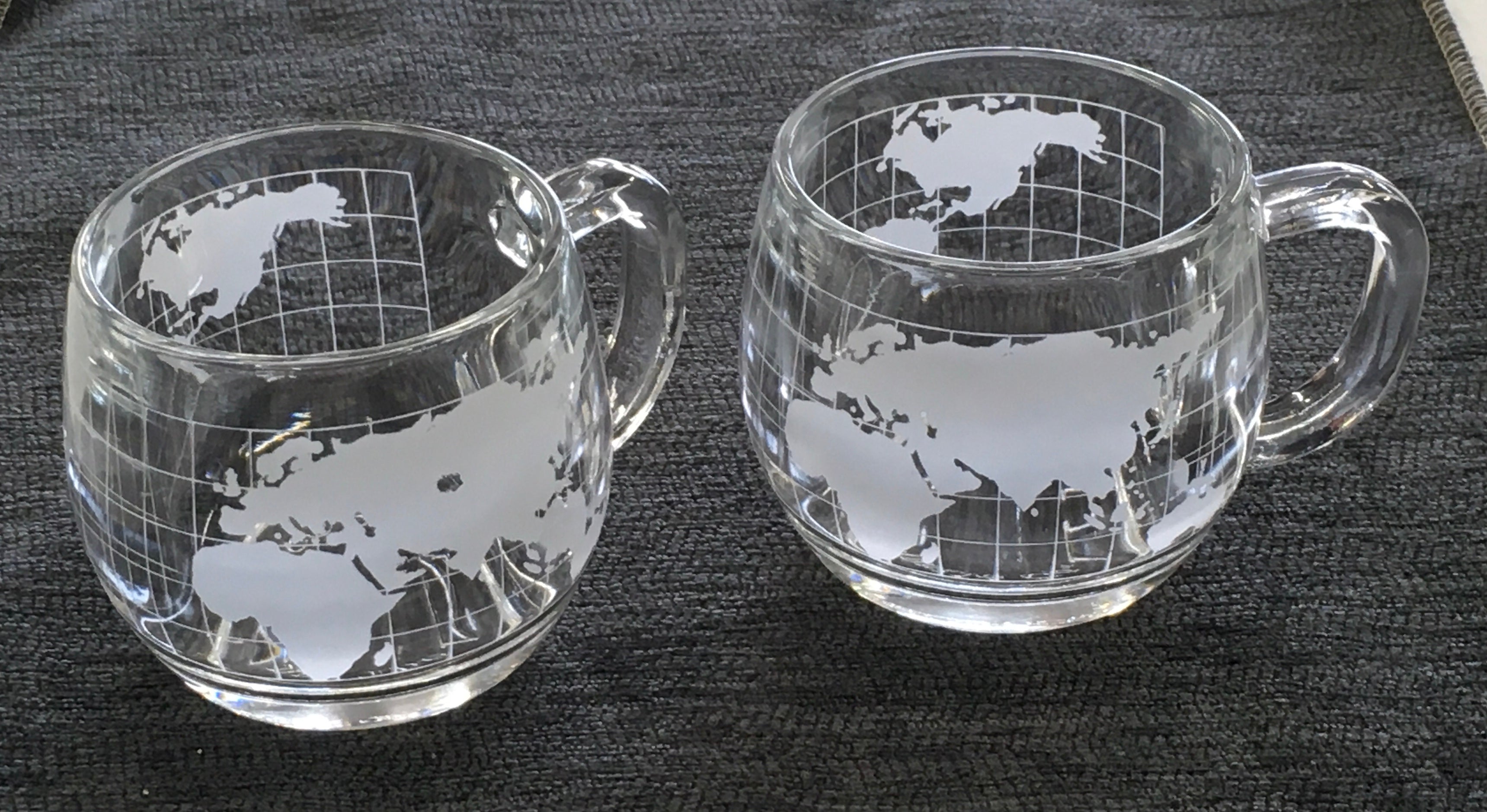 Vintage Nestle Globe mugs - pick up only.