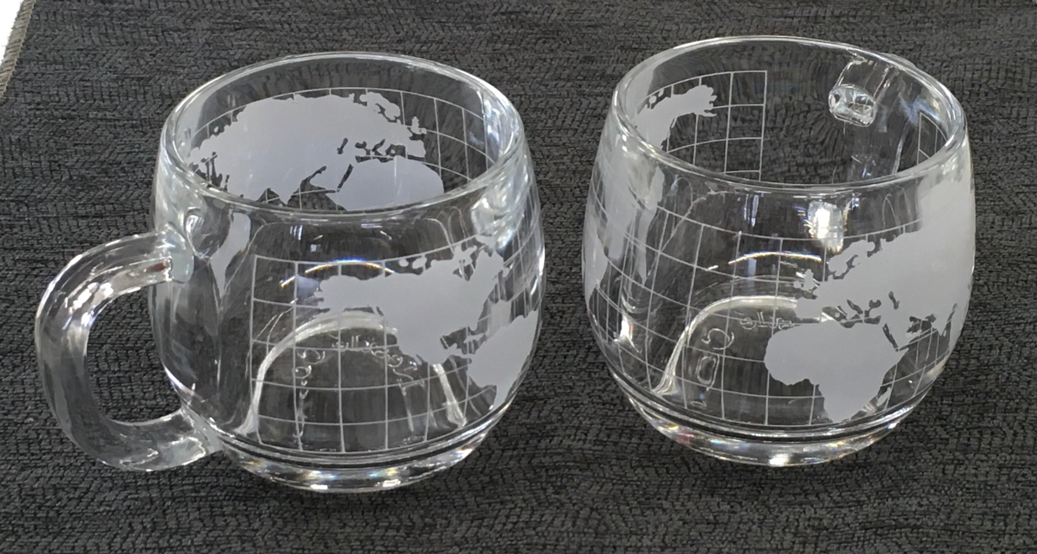 Vintage Nestle Globe mugs - pick up only.