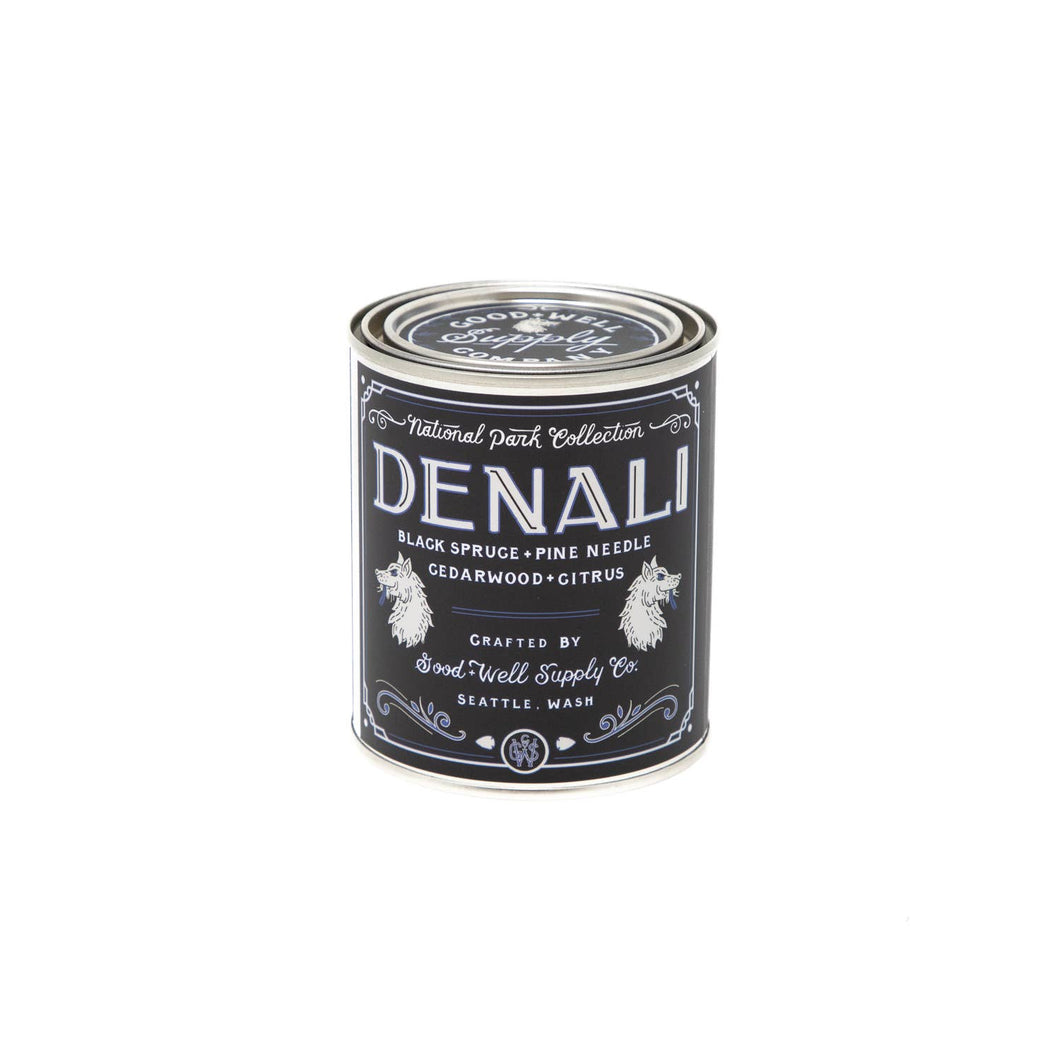 Denali National Park Candle: 1/2 Pint