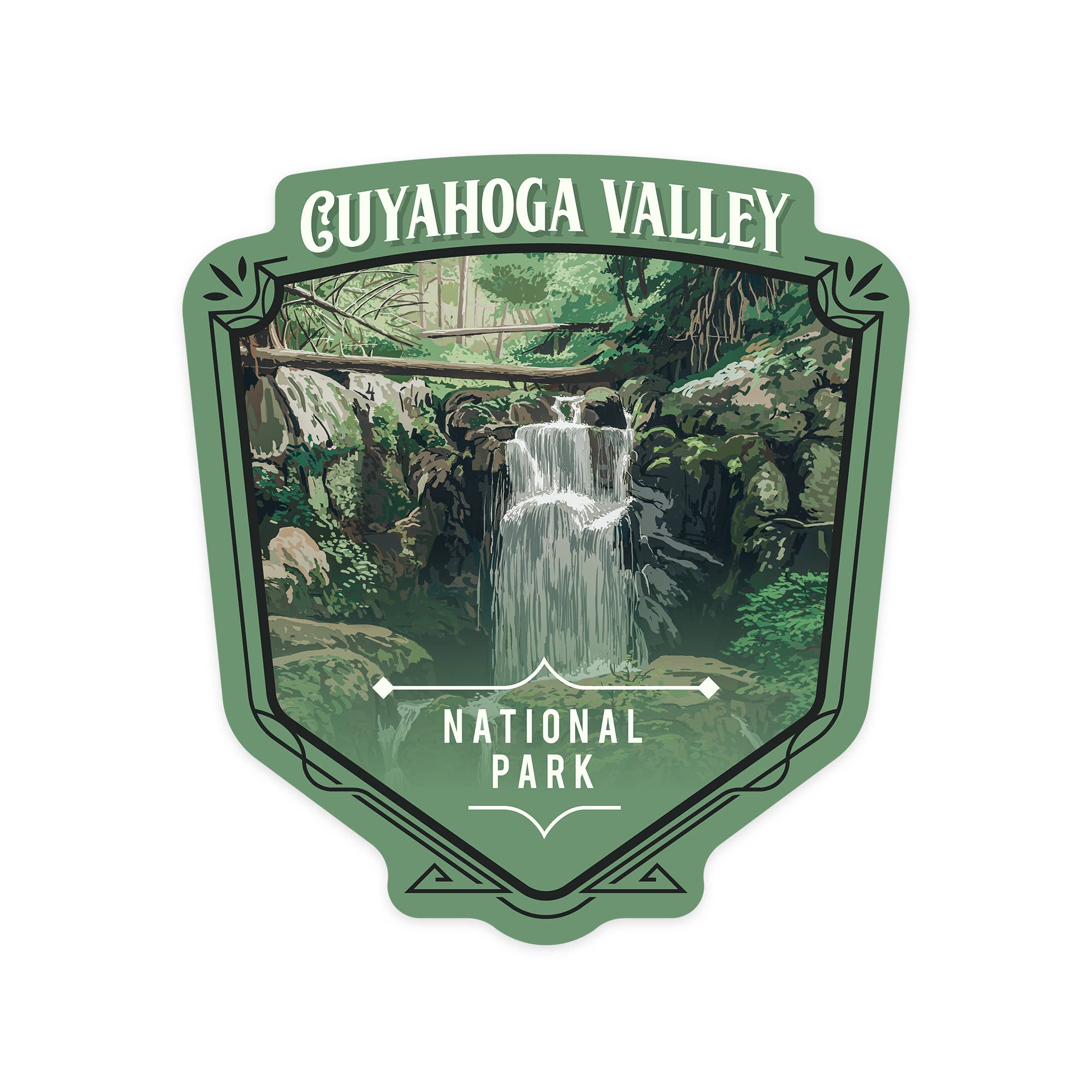STICKER 115728 Cuyahoga Valley Nat'l Park Ohio Nat'l Park