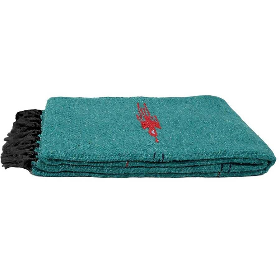 Turquoise Baja Thunderbird Blanket