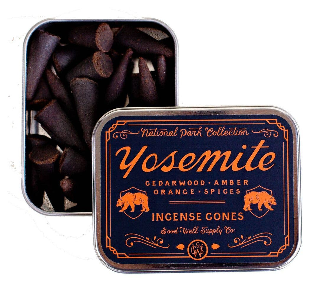 Yosemite Incense - Cedarwood Amber Orange + Spice