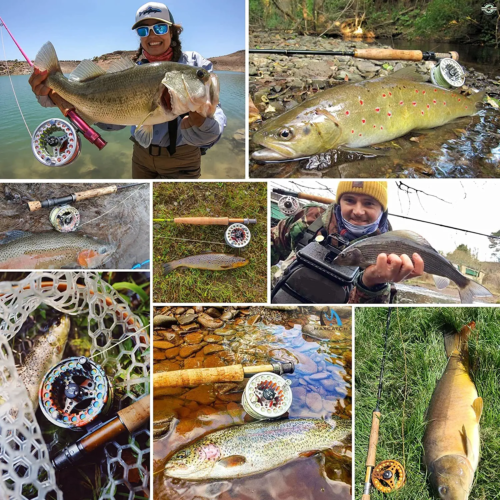 Maximumcatch High Quality ECO 7 Wt. Fly Reel Large Arbor Aluminum Fly Fishing Reel Hand-Changed Fishing Reel