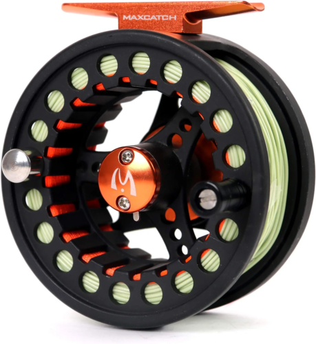 Maximumcatch High Quality ECO 7 Wt. Fly Reel Large Arbor Aluminum Fly Fishing Reel Hand-Changed Fishing Reel